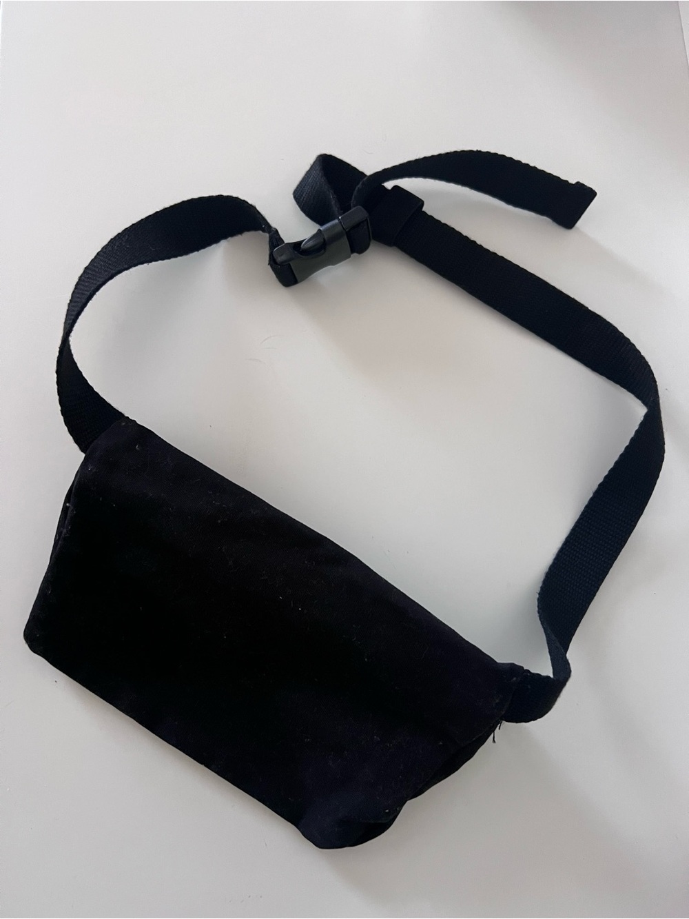 PINK Victoria's Secret Black Belt Bag with White Logo - Picture 6 of 6